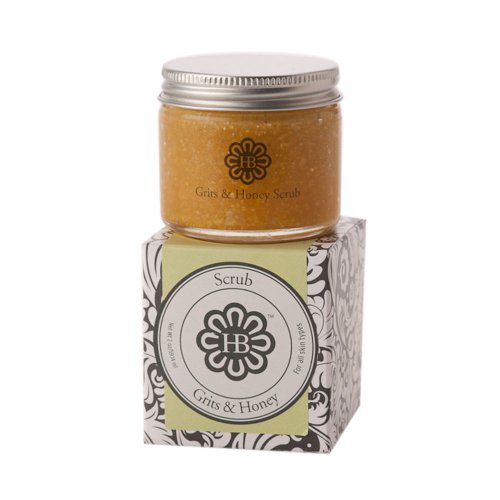 HollyBeth Organics – Grits & Honey Face Scrub