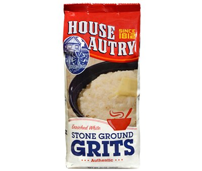 House Autry White Stone Ground Grits 24 Oz
