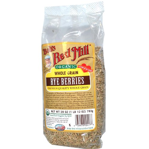 Bob’s Red Mill Organic Rye Berries 28 ozs