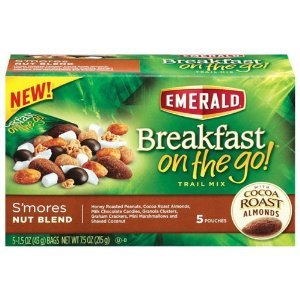 BREAKFAST on the Go! S’mores Nut Blend 5 pkts/1.5 oz each (Pack of 3)