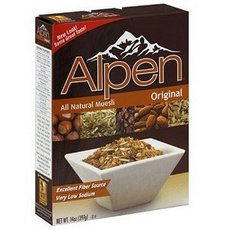 Simply Organic B62216 Weetabix Alpen All Natural Muesli Cereal Original – 12x14Oz