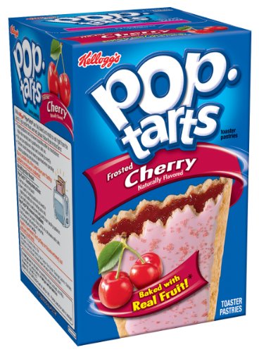 Pop-Tarts, Frosted Cherry, 8-Count Tarts (Pack of 12)