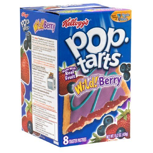 Kellogg’s Pop-Tarts Frosted Wild Berry Toaster Pastries 8 ct