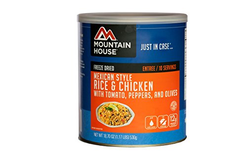 Mountain House #10 Can Mexican Style Rice and Chicken (10- 1 cup servings)