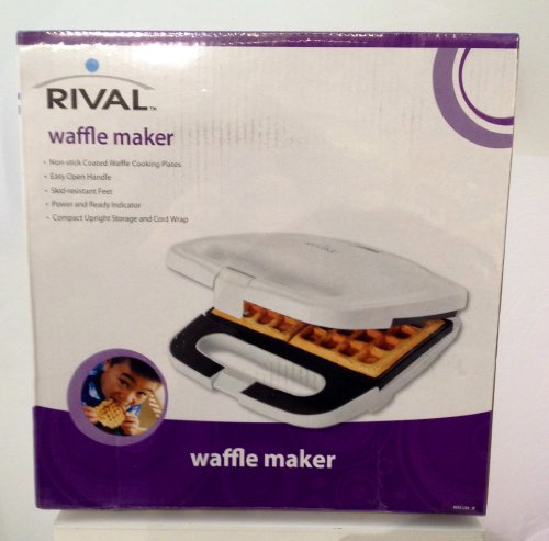 Rival Waffle Maker (White)