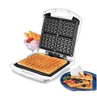 Hamilton Beach 26050 Four Square Belgian Waffle Maker