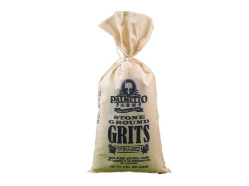 Palmetto Farms Yellow Stone Ground Grits 2 LB – Non-GMO – Just All Natural Corn, No Additives – Naturally Gluten Free, Produced in a Wheat free facility – Grinding Grits Since 1934