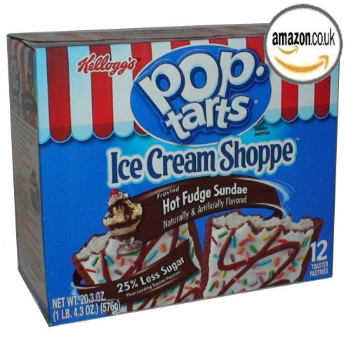 Kellogg’s Pop-Tarts Toaster Pastries – Frosted Hot Fudge Sundae – 12 ct