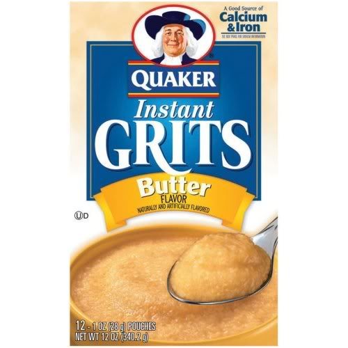 Quaker Instant Grits Butter Flavor, 12-Count Box (Pack of 6)