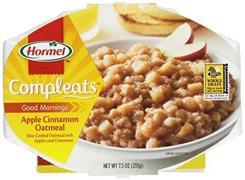 Hormel Compleats Good Mornings Apple Cinnamon Oatmeal Breakfast (Pack of 6)