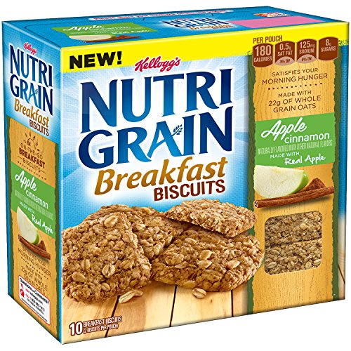 Nutri-Grain Breakfast Biscuits Apple Cinnamon, 7 Ounce