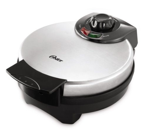 Oster CKSTWF2000 Belgian Waffle Maker, Stainless Steel