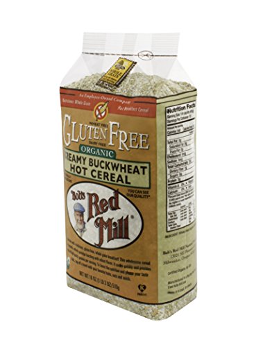 Bob’s Red Mill Organic Gluten Free Creamy Buckwheat Hot Cereal, 18-Ounce (Pack of 4)