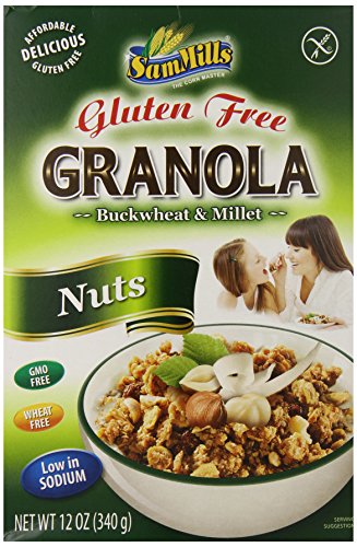 Sam Mills Gluten Free Nuts Granola, 12 Ounce