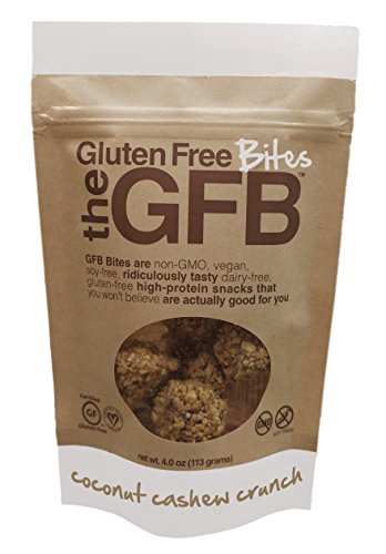 The Gluten Free Bar Coconut Cashew Crunch Bites, 4 Ounce