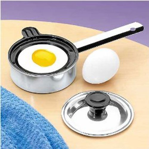 Individual Single Egg Poacher Non Stick Aluminum with Cover