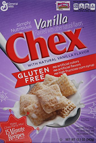 General Mills Cereals Chex Cereal, Vanilla, 12.1 Ounce