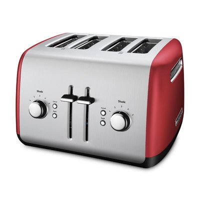 KitchenAid Toaster with Manual High-Lift Lever, Empire Red