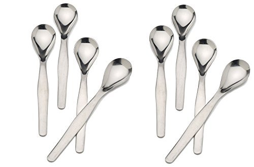 Endurance Egg Spoons Stainless Steel Set of 8