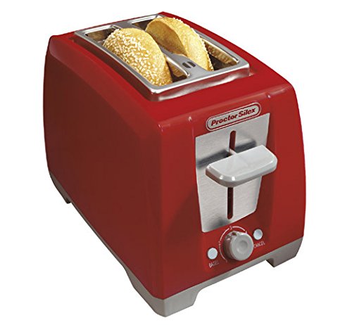 Proctor Silex 2 Slice Bagel Toaster, Red