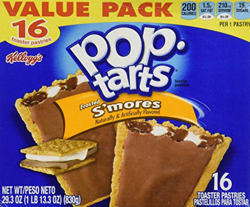 Kellogg’s Pop-Tarts Frosted S’mores 16ct Box 29.3oz