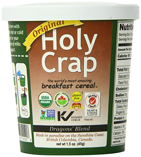 Holy Crap Cereal Cup, 1.5 Ounce (Pack of 12)