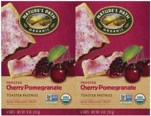 Nature’s Path Frosted Toaster Pastry – Cherry Pomegranate – 11 Ounces – 6 Count