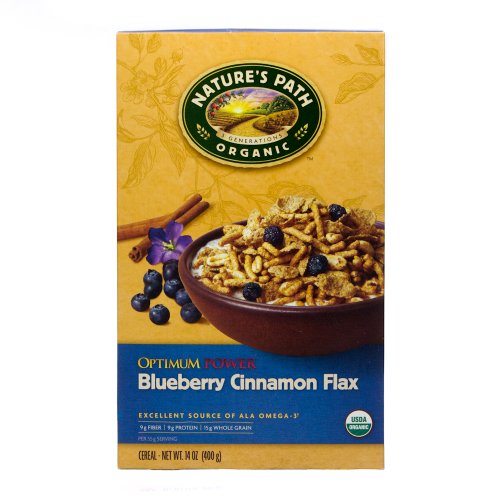 Nature’s Path Organic Optimum Cereal Blueberry Cinnamon — 14 oz