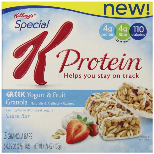 Special K Protein Bar, Greek Yogurt and Fruit, 4.76 Ounce 5 bars