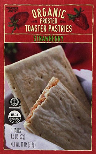 Trader Joe’s Organic Frosted Toaster Strawberry Pastries (2 Pack)