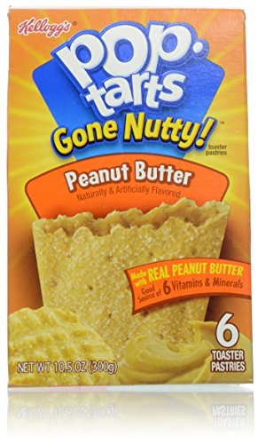 Kellogg’s Pop Tarts Gone Nutty Peanut Butter, 10.5 Ounce