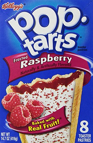 Kellogg’s Pop-Tarts Frosted Raspberry, 8 ct, 14.7 oz