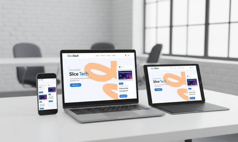 Slice Tech - Premium Geometric Design Gallery - Retina