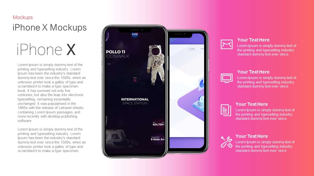 It's an easy tutorial so you might . Iphone X Powerpoint Template Keynote Slidebazaar