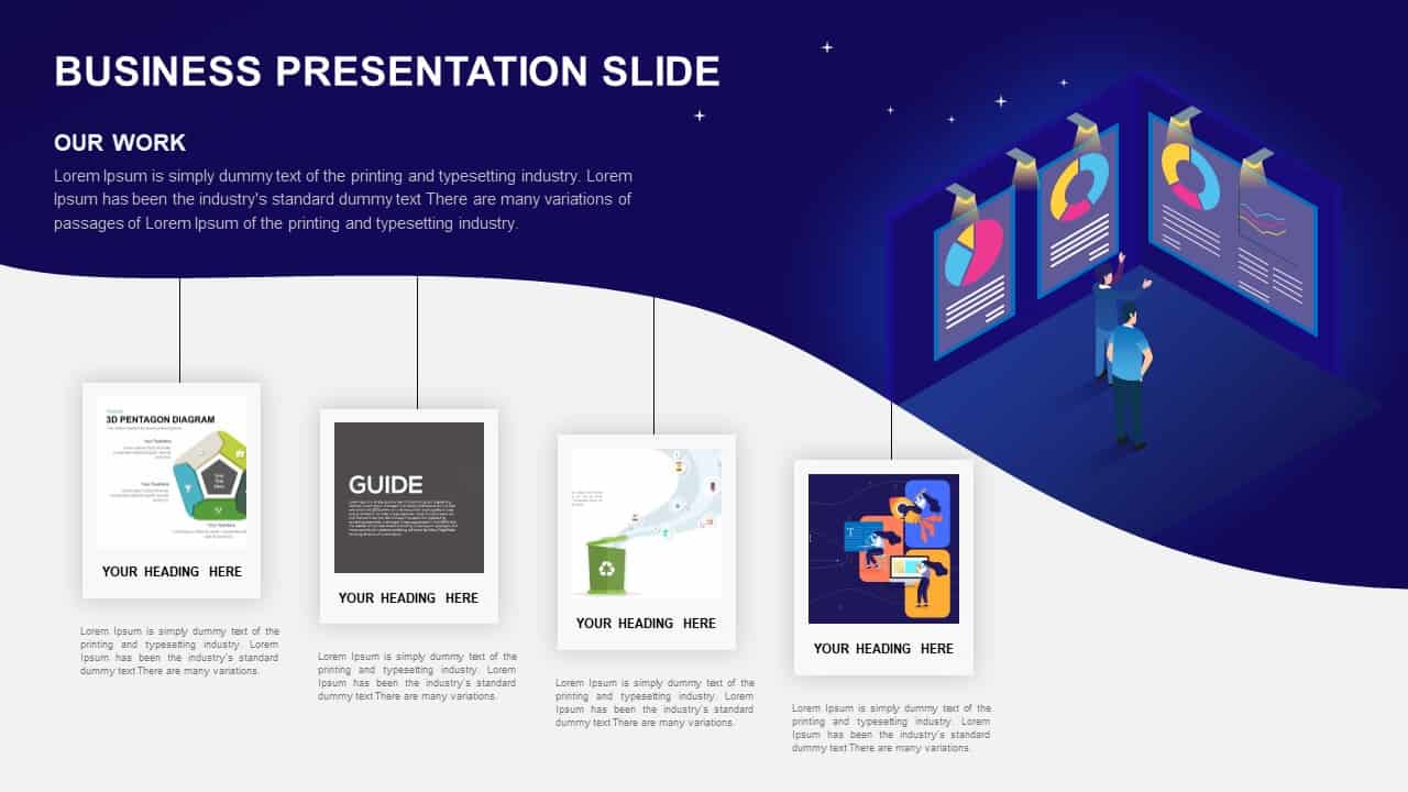 Business Presentation Slide Templates Slidebazaar