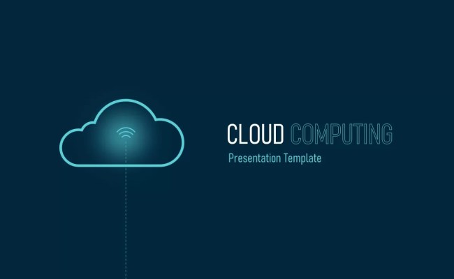 Cloud Computing PPT Template