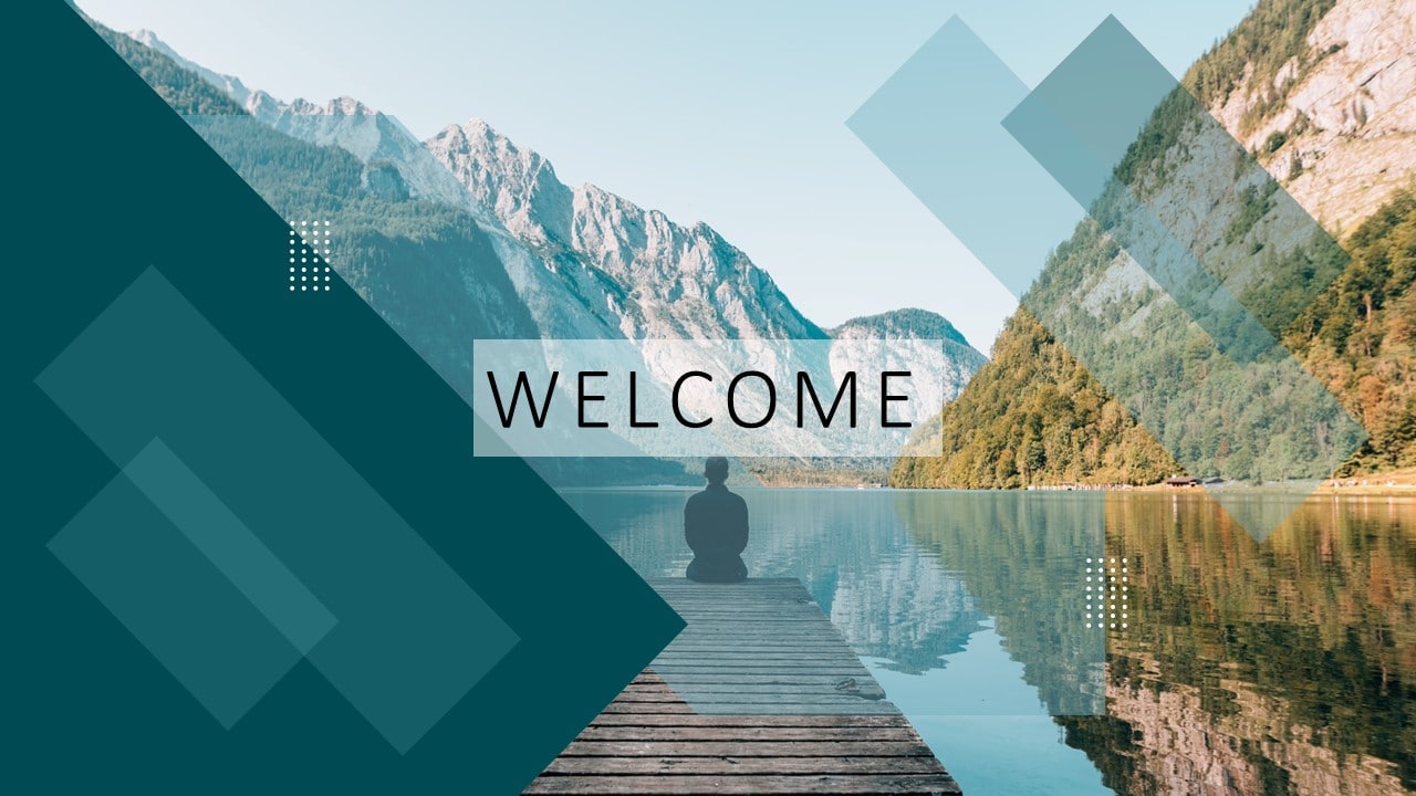 Background powerpoint welcome