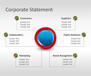 Free Corporate Statement Powerpoint Template Free Powerpoint Templates Slidehunter Com