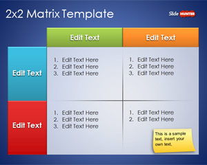 Free Matrix Powerpoint Templates Free Ppt Powerpoint Backgrounds Slidehunter Com
