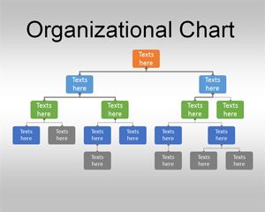 Free Org Chart Powerpoint Template
