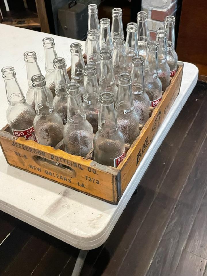 BigShot Bottles and Crate
