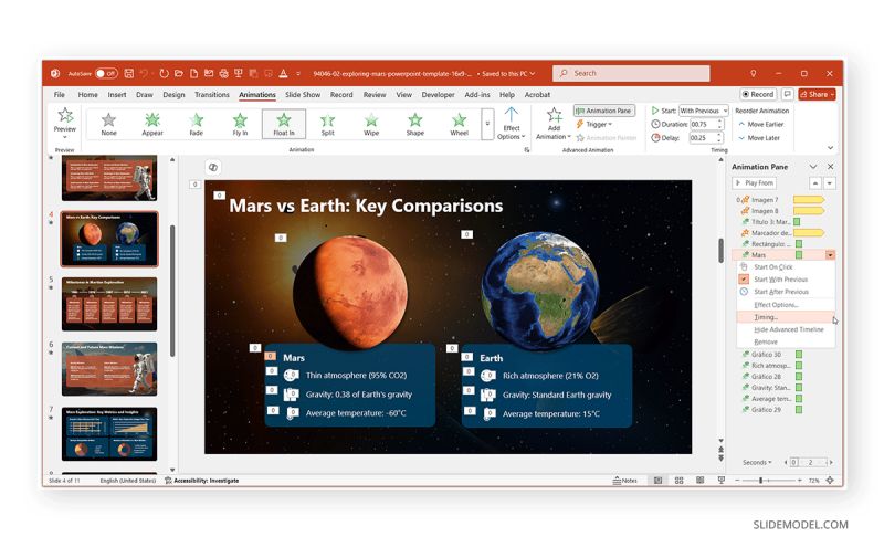 Microsoft Powerpoint How To Loop An Animation In Microsoft Powerpoint - Gradient Textures - Artistic 4K Collection