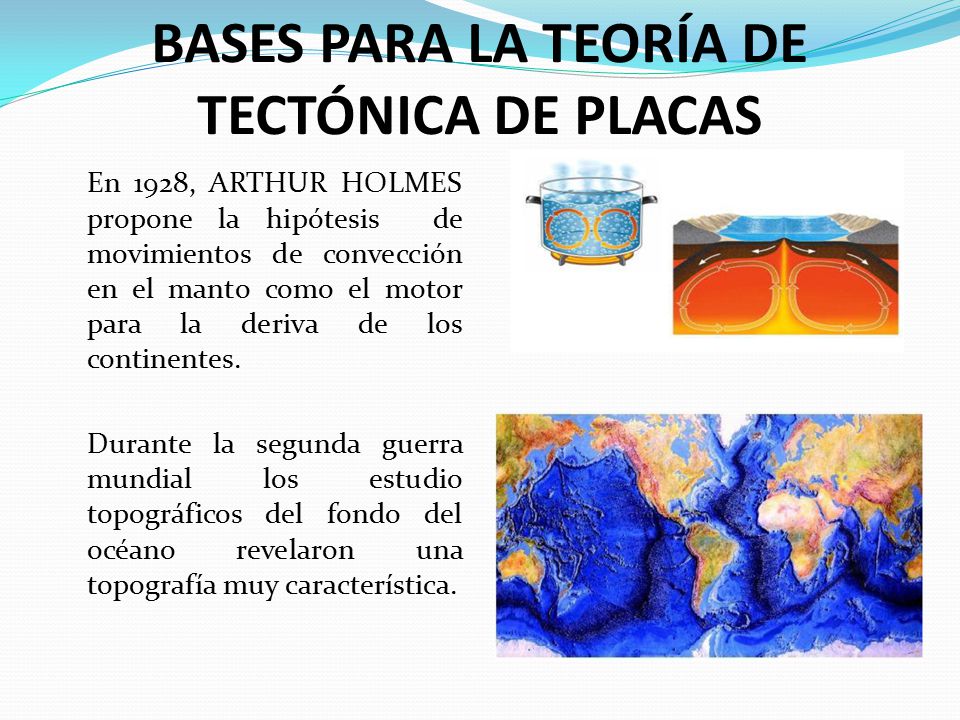 Resultado de imagen para Las bases de la teoría tectonica