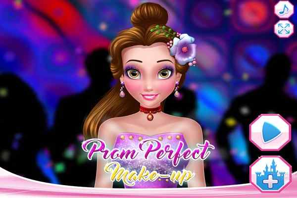Prom perfect makeup games