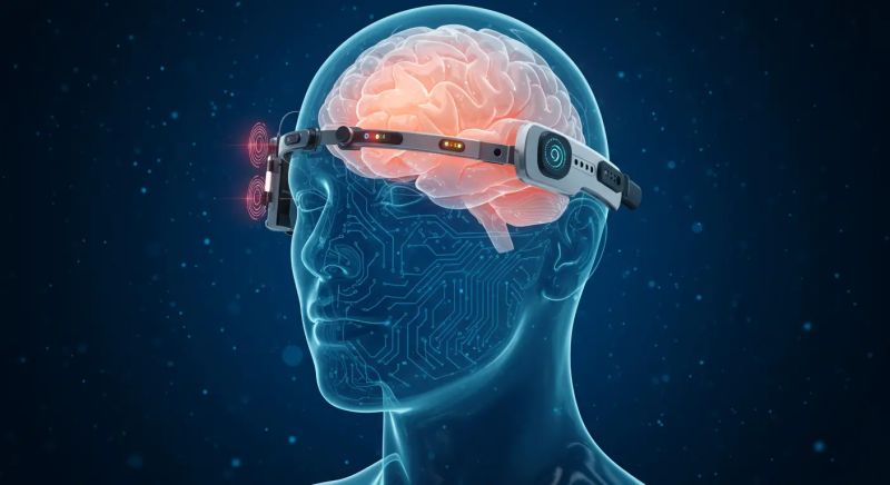 Brain Computer Interface Technology Illustration Neural Ai - Colorful Picture Collection - Ultra HD Quality