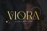 Product image of Viora – All Caps Serif Font