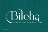 Product image of Bileha – Modern Sans Serif Font
