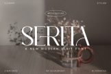 Product image of Serita – Modern Serif Font
