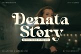 Product image of Denata Story – Retro Serif Font