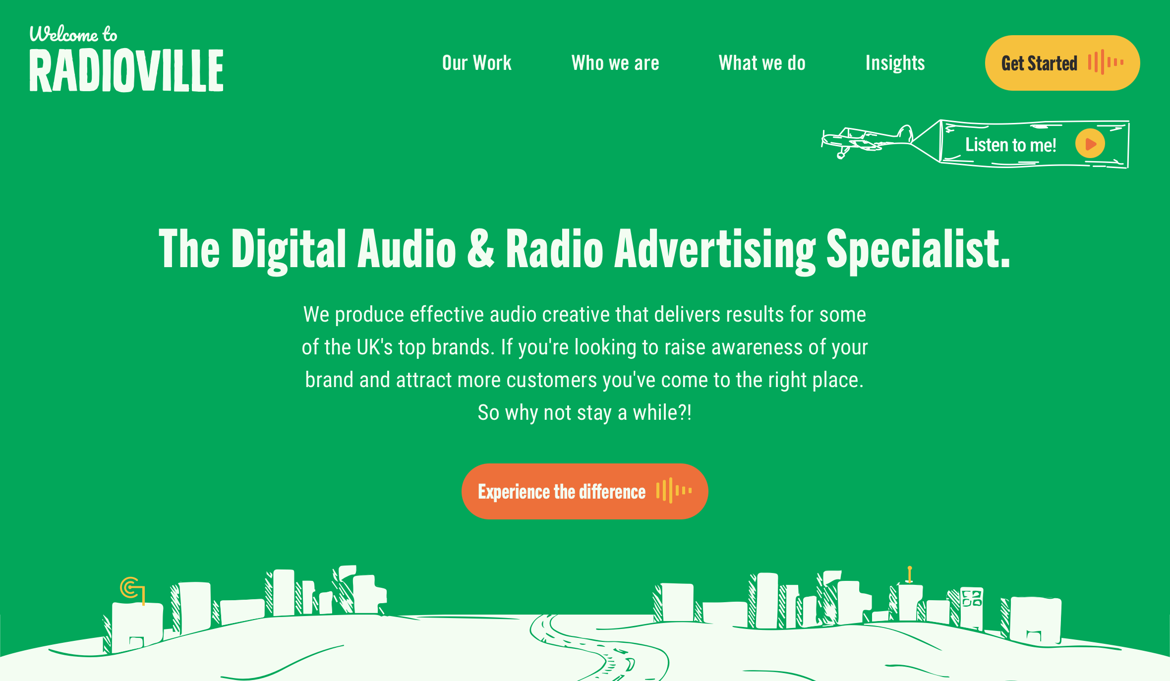 Sustainable web design by Radioville